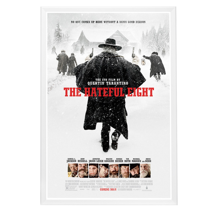 "Hateful Eight" (2015) Framed Movie Poster