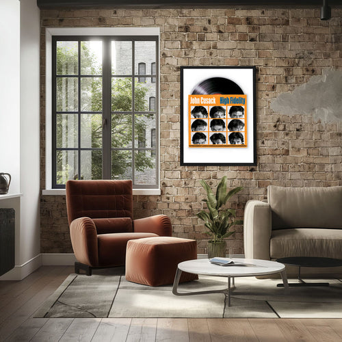 "High Fidelity" (2000) Framed Movie Poster