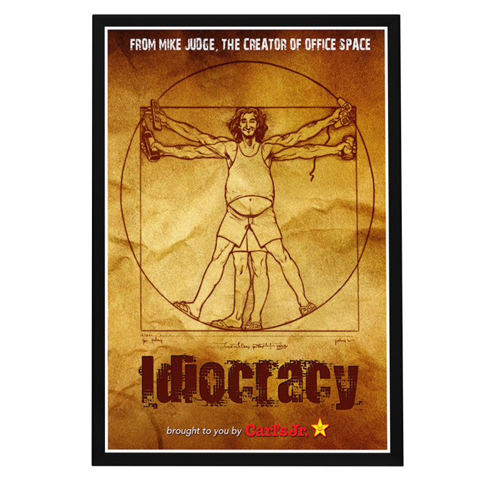 "Idiocracy" (2006) Framed Movie Poster