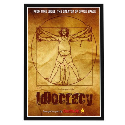 "Idiocracy" (2006) Framed Movie Poster