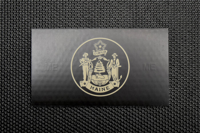Infrared Maine State Flag Patch