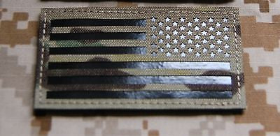 Infrared Multicam IR US Reverse Flag Patch