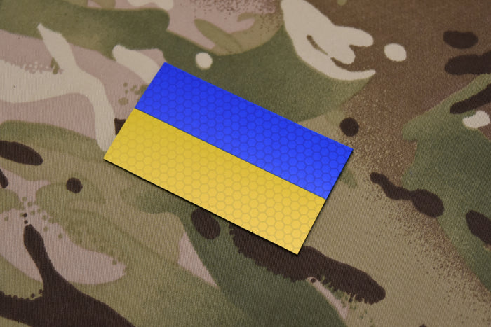 Infrared SOLAS Reflective Ukraine Flag