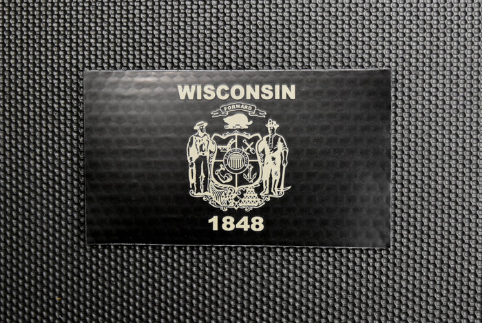 Infrared Wisconsin State Flag Patch