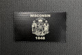 Infrared Wisconsin State Flag Patch