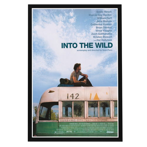"Into the Wild" (2007) Framed Movie Poster