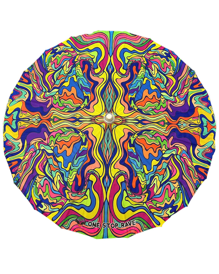 Kaleidoscope Parasol, Parasol, - One Stop Rave