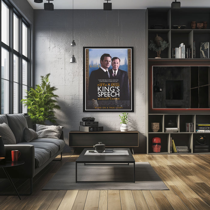 "King's Speech" (2010) Framed Movie Poster