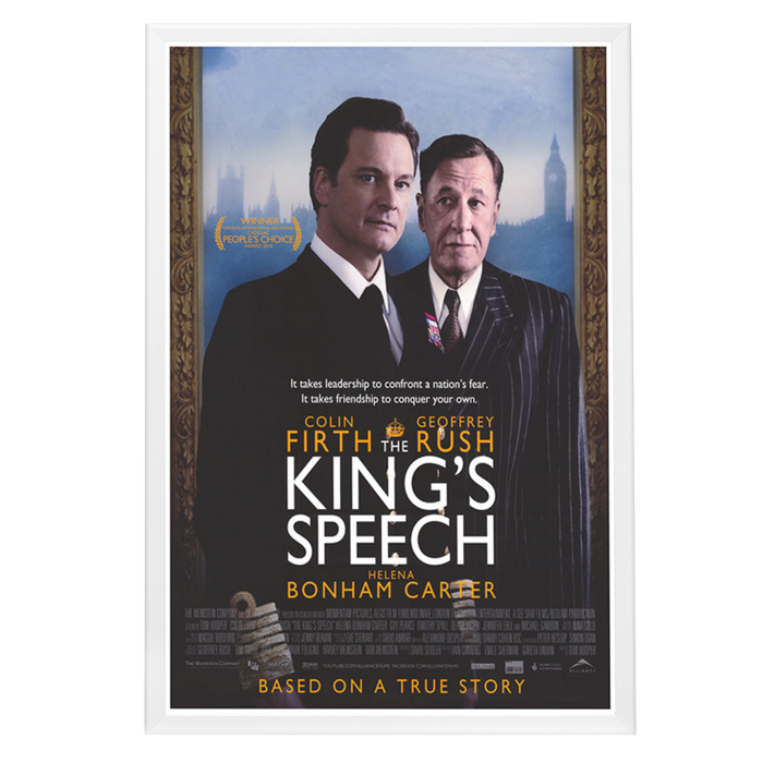 "King's Speech" (2010) Framed Movie Poster