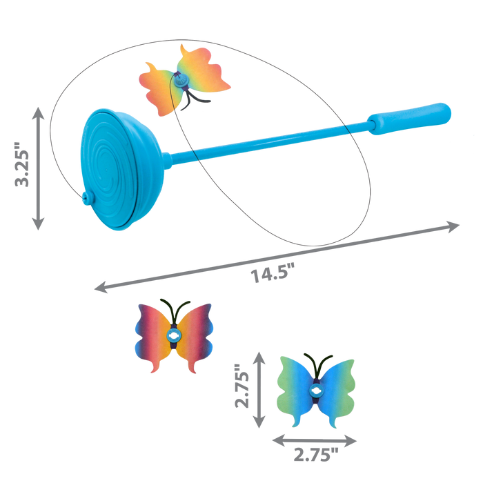 KONG Teaser Butterfly Assorted Cat Toy