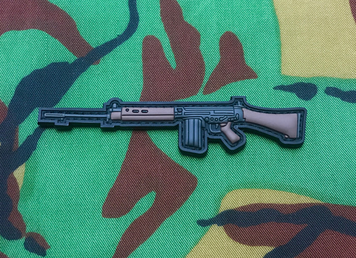 L1A1 Self Loading Rifle 3D PVC Morale Patch