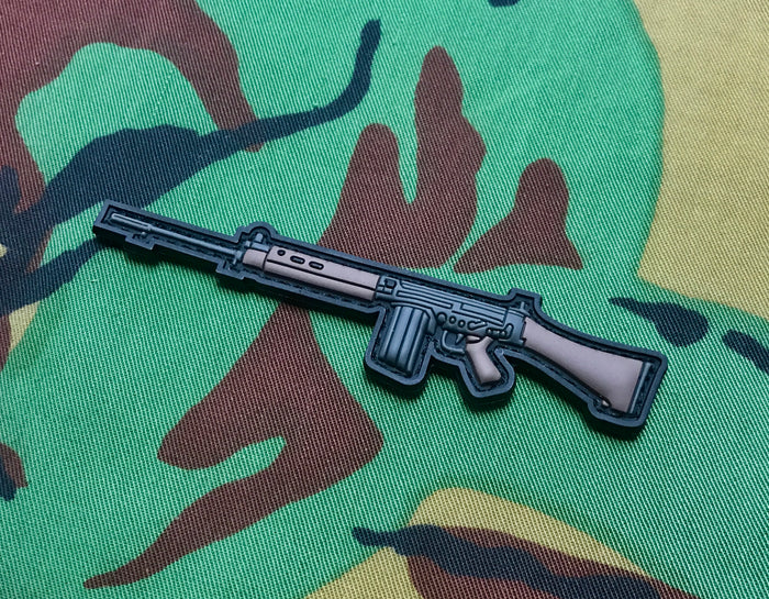 L1A1 Self Loading Rifle 3D PVC Morale Patch