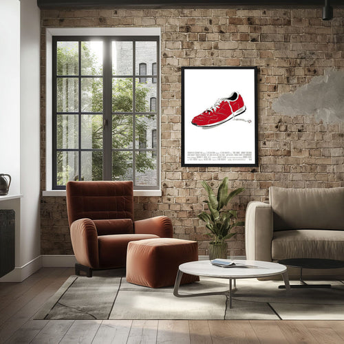 "Man With One Red Shoe" (1985) Framed Movie Poster