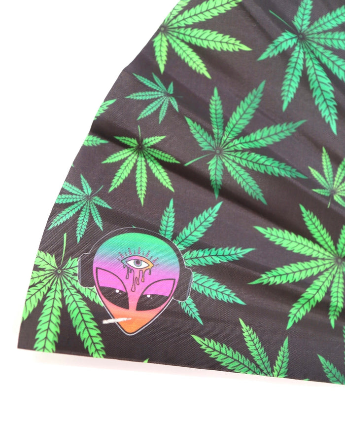 Mary Jane Hand Fan, Festival Fans 13.5", - One Stop Rave