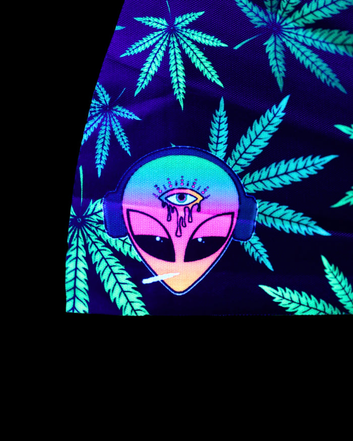 Mary Jane Hand Fan, Festival Fans 13.5", - One Stop Rave