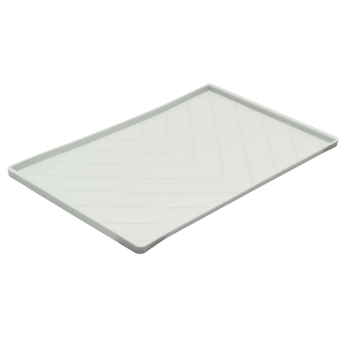 Messy Mutts Silicone Non-Slip Dog Bowl Mat with Raised Edge to Contain the Spills