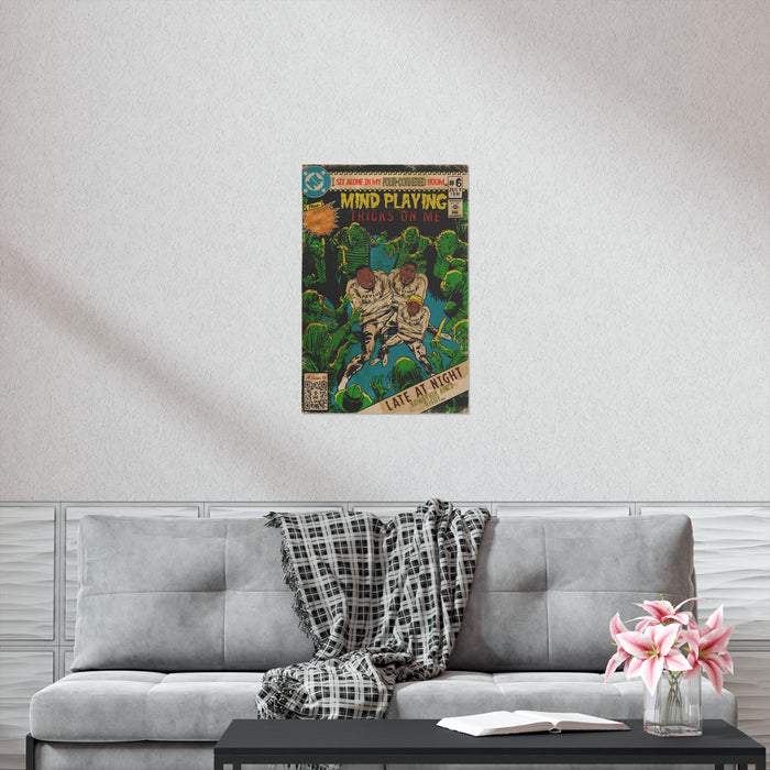 Mind Playing Tricks - Vertical Matte Poster