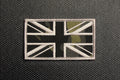 Multicam Black UK Flag Embroidered Patch