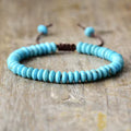 Natural Gemstone Beaded Wrap Bracelet
