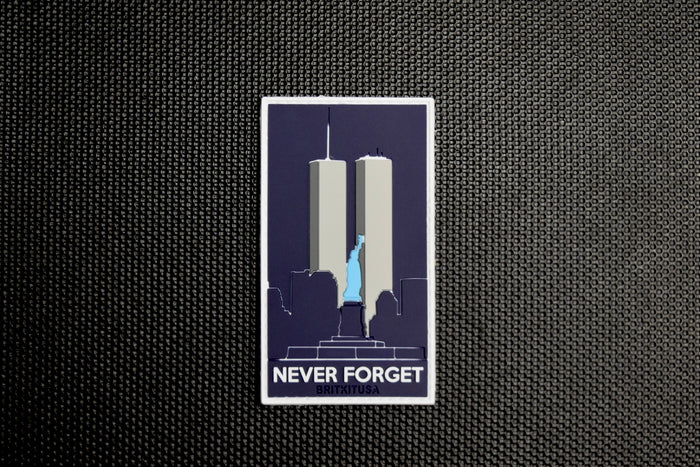 Never Forget 9/11 PVC Patch