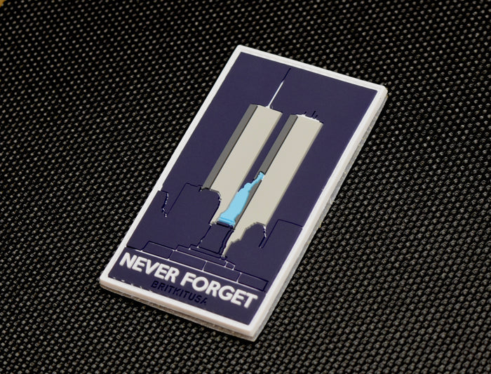 Never Forget 9/11 PVC Patch