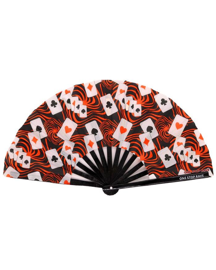 Off With Your Head Hand Fan, Festival Fans 13.5", - One Stop Rave