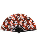 Off With Your Head Hand Fan, Festival Fans 13.5", - One Stop Rave
