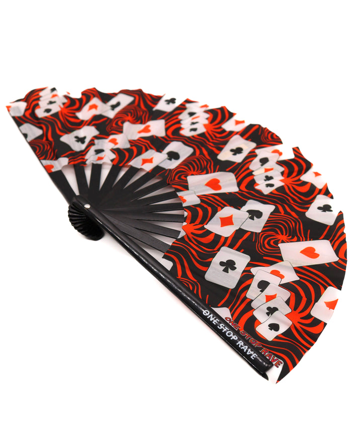 Off With Your Head Hand Fan, Festival Fans 13.5", - One Stop Rave