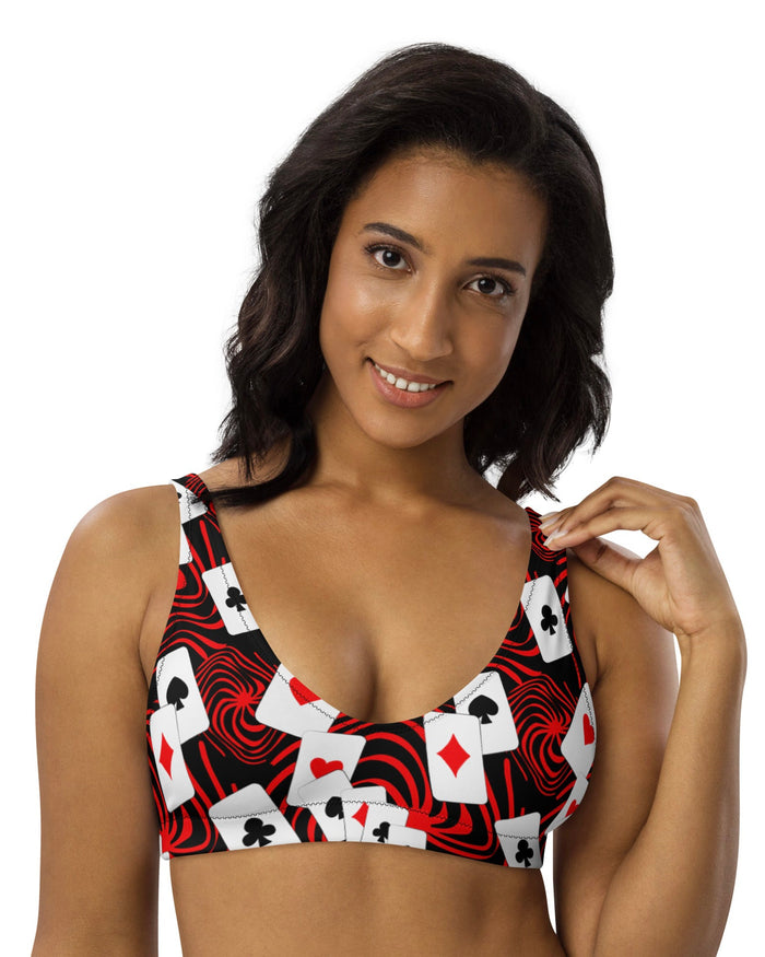Off With Your Head Recycled Padded V-Top, V-Top, - One Stop Rave