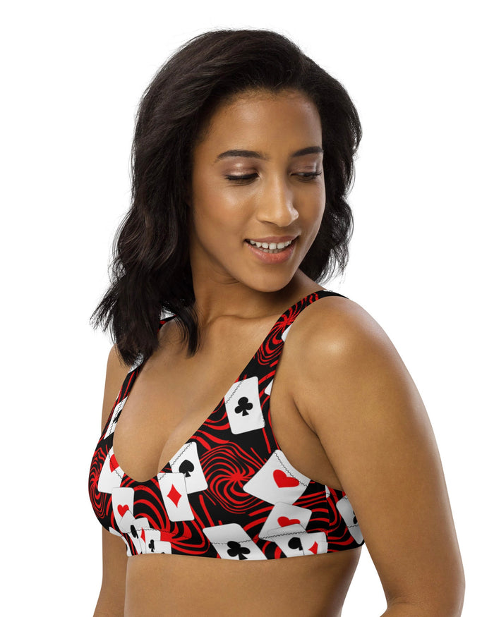 Off With Your Head Recycled Padded V-Top, V-Top, - One Stop Rave