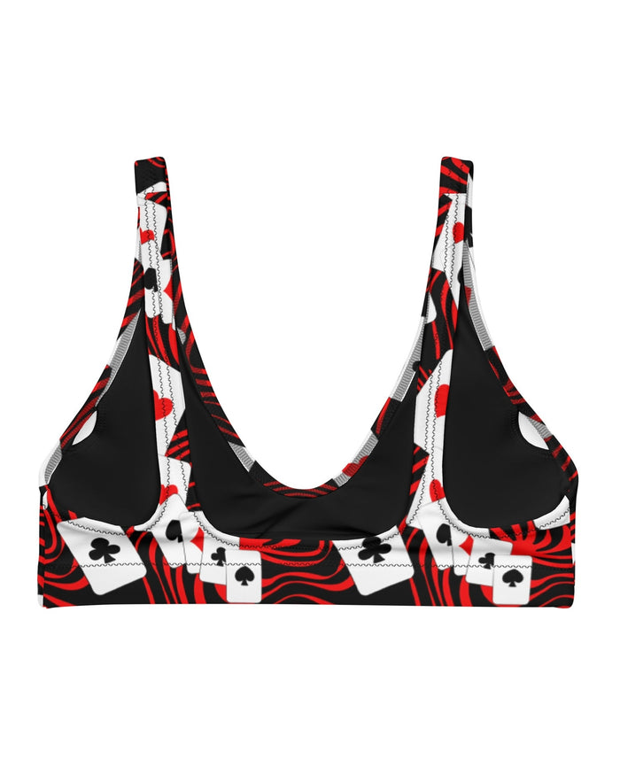 Off With Your Head Recycled Padded V-Top, V-Top, - One Stop Rave