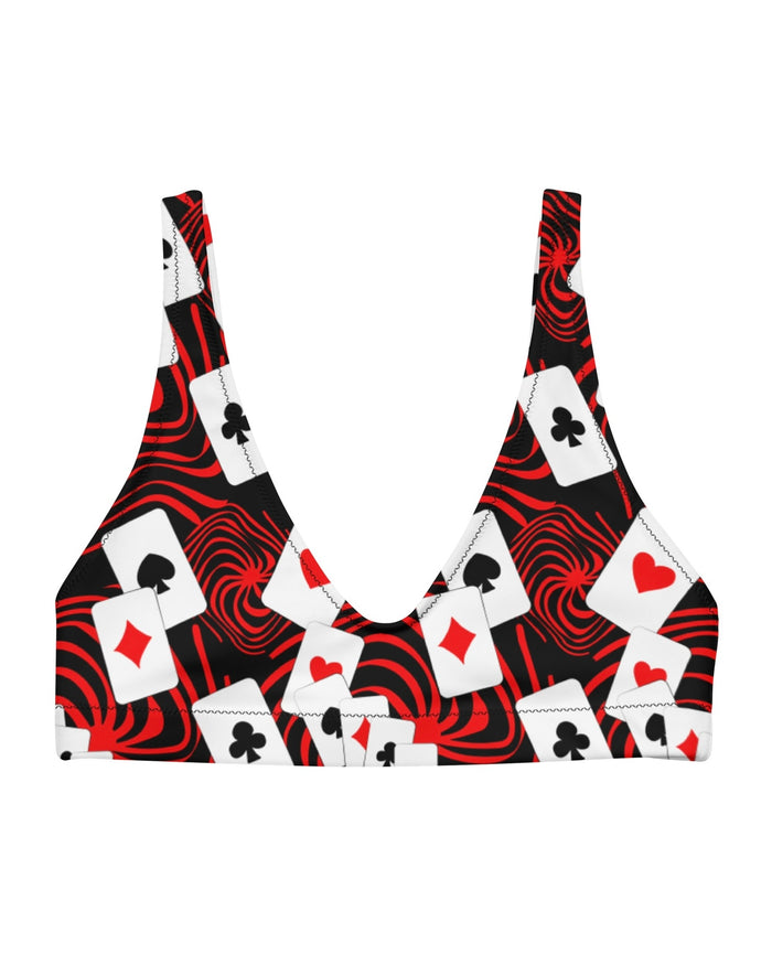 Off With Your Head Recycled Padded V-Top, V-Top, - One Stop Rave