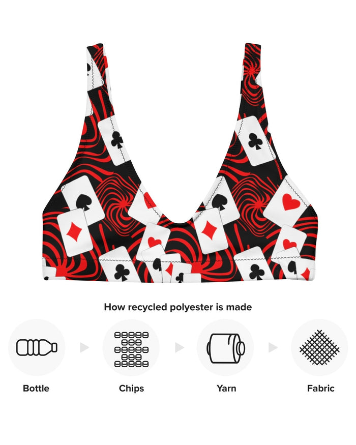 Off With Your Head Recycled Padded V-Top, V-Top, - One Stop Rave