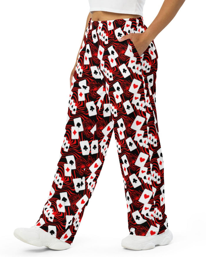 Off With Your Head Wide Leg Pants, Wide Leg Pants, - One Stop Rave
