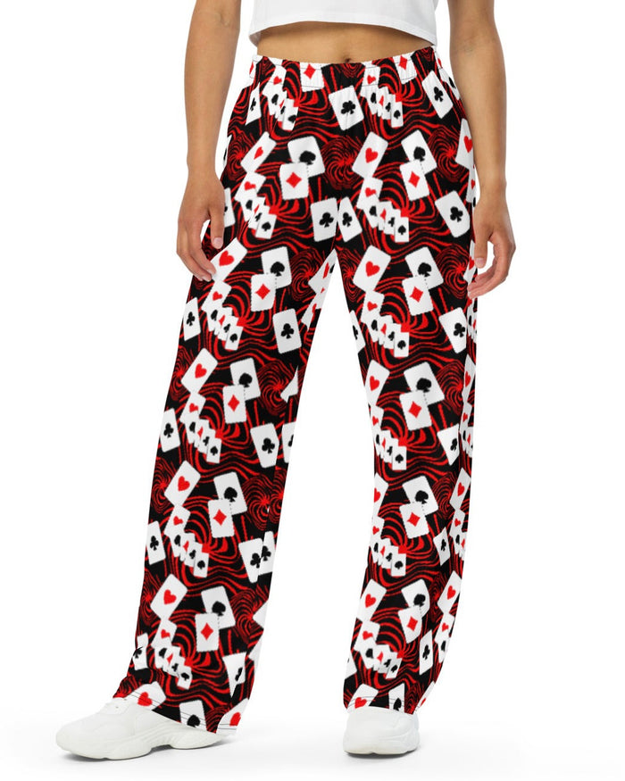 Off With Your Head Wide Leg Pants, Wide Leg Pants, - One Stop Rave