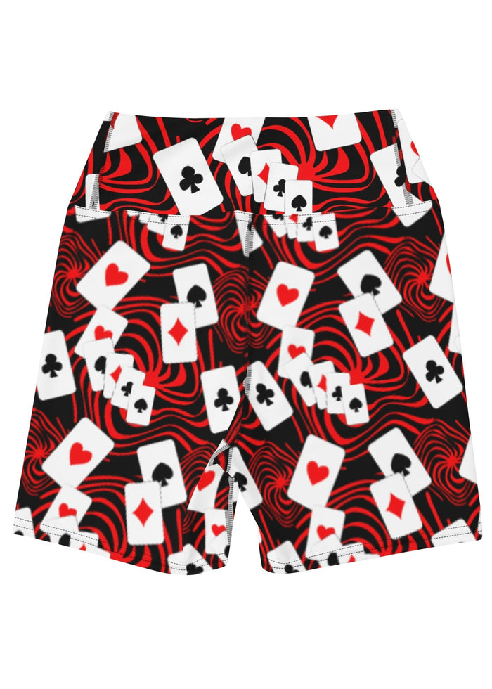 Off With Your Head Yoga Shorts, Athletic Shorts, - One Stop Rave