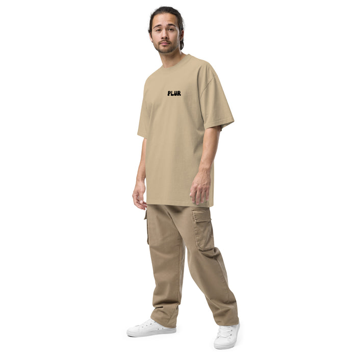 PLUR Faded Oversized Tee