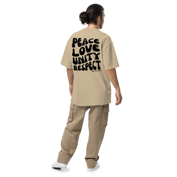 PLUR Faded Oversized Tee