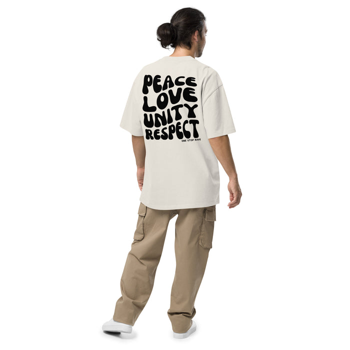 PLUR Faded Oversized Tee