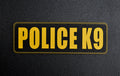 POLICE K9 Tactical Harness PVC Patch