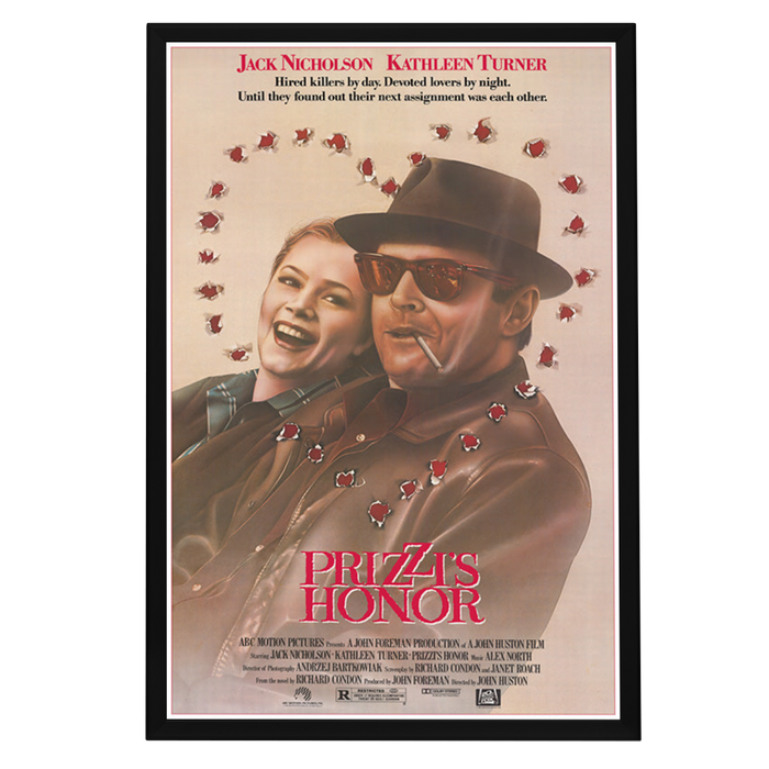 "Prizzi's Honor" (1985) Framed Movie Poster