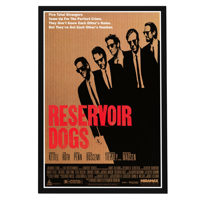 "Reservoir Dogs" (1993) Framed Movie Poster