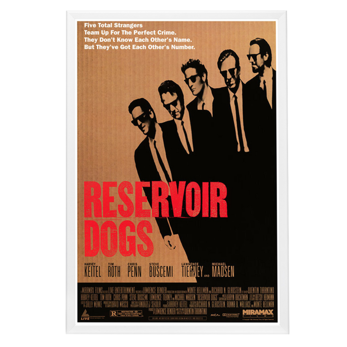"Reservoir Dogs" (1993) Framed Movie Poster