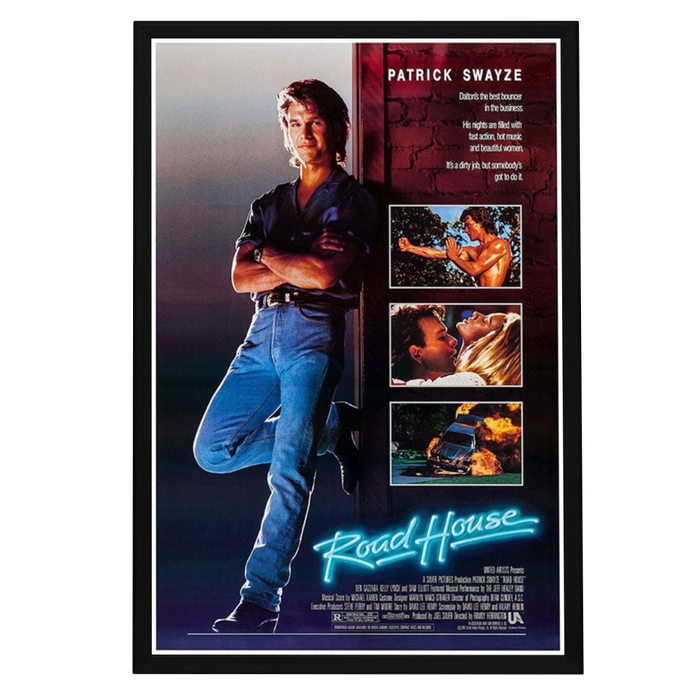"Road House" (1989) Framed Movie Poster