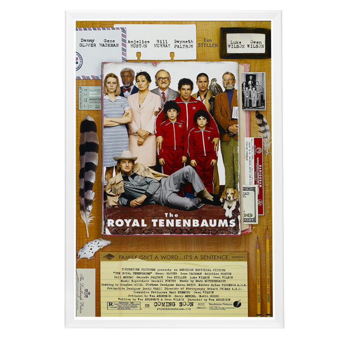"Royal Tenenbaums" (2001) Framed Movie Poster