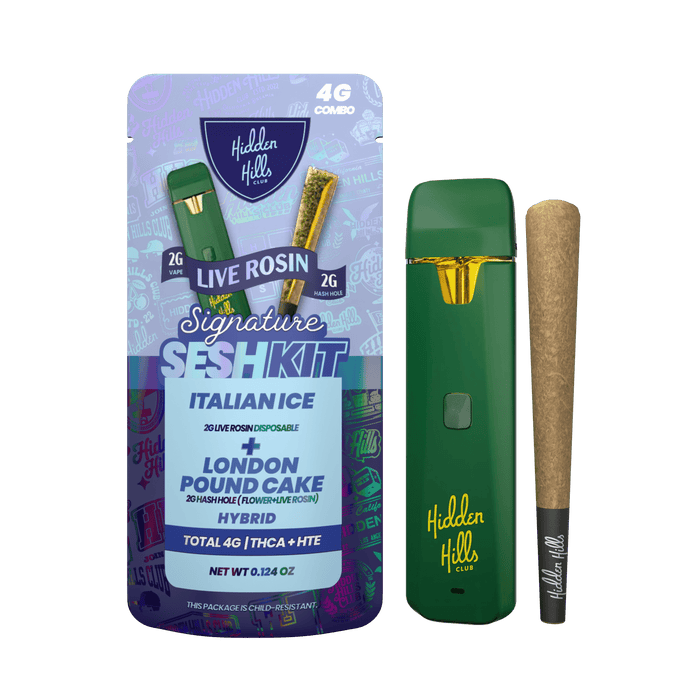 Sesh Kit (2G Disposable+ 2G Hash Hole)