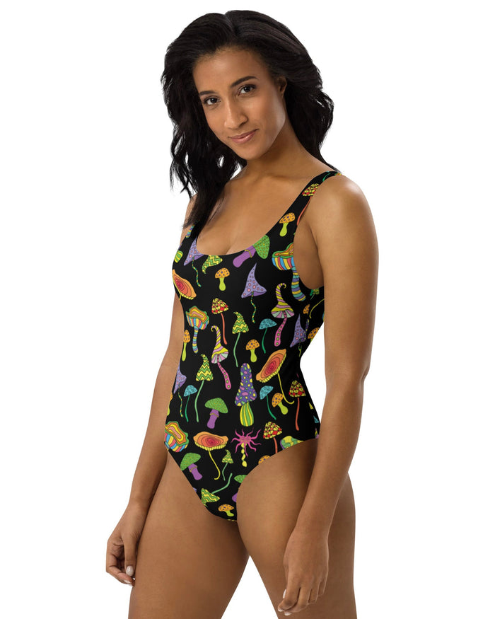 Shroom Bodysuit, Bodysuit, - One Stop Rave