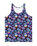 Shroomin Black Tank Top, Tank Top, - One Stop Rave