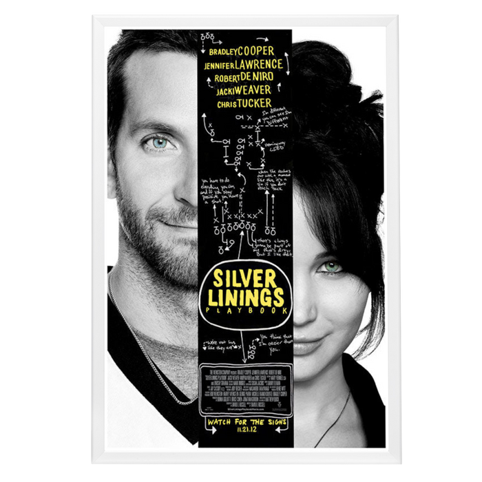 "Silver Linings Playbook" (2012) Framed Movie Poster
