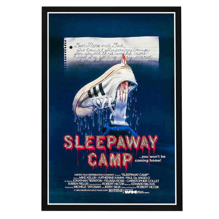 "Sleepaway Camp" (1983) Framed Movie Poster